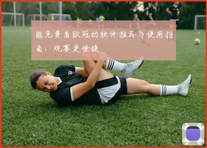 能免费看欧冠的软件推荐与使用指南,观赛更便捷